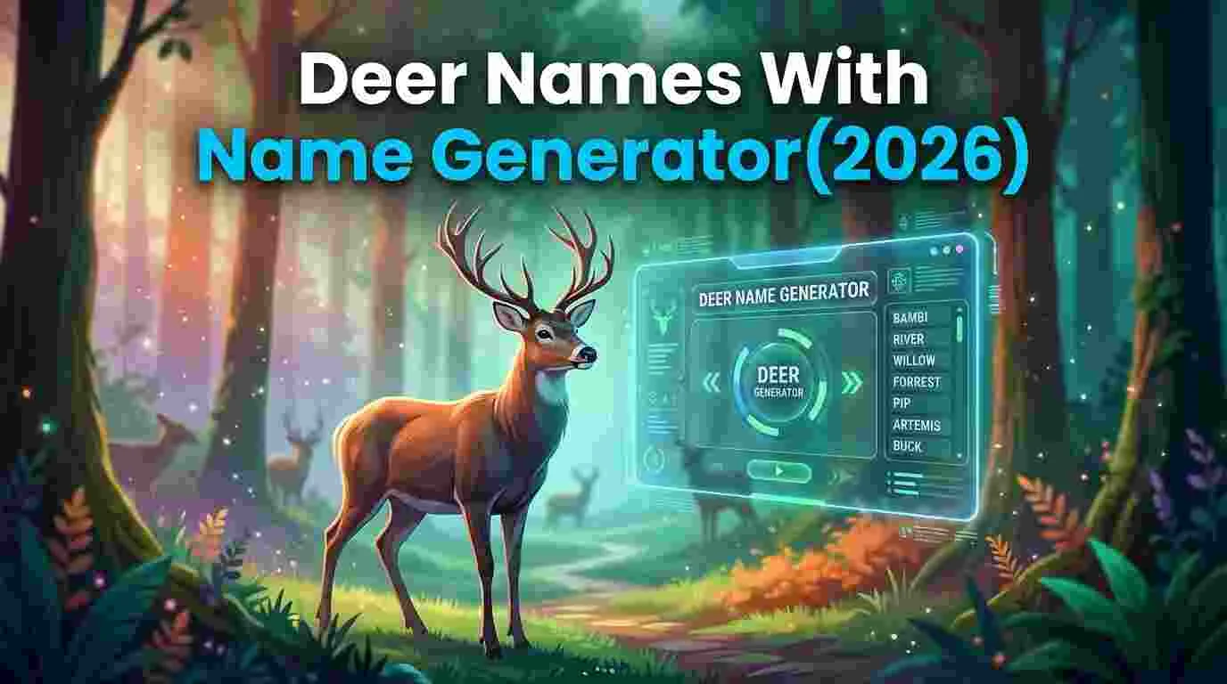 Deer Names With Name Generator