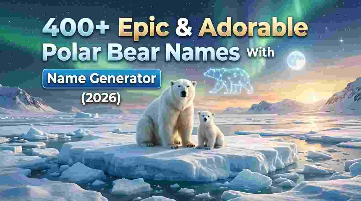 Epic & Adorable Polar Bear Names With Name Generator