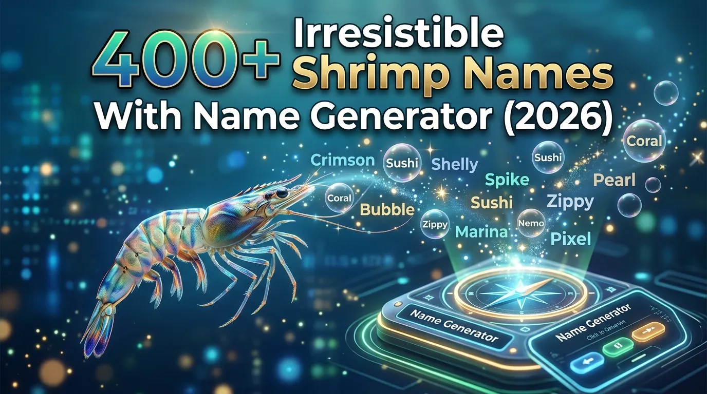 Irresistible Shrimp Names With Name Generator