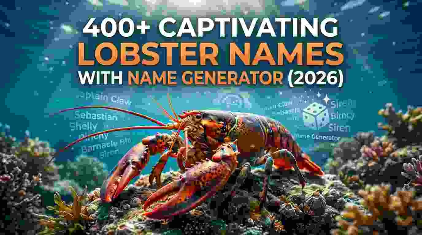 Captivating Lobster Names With Name Generator