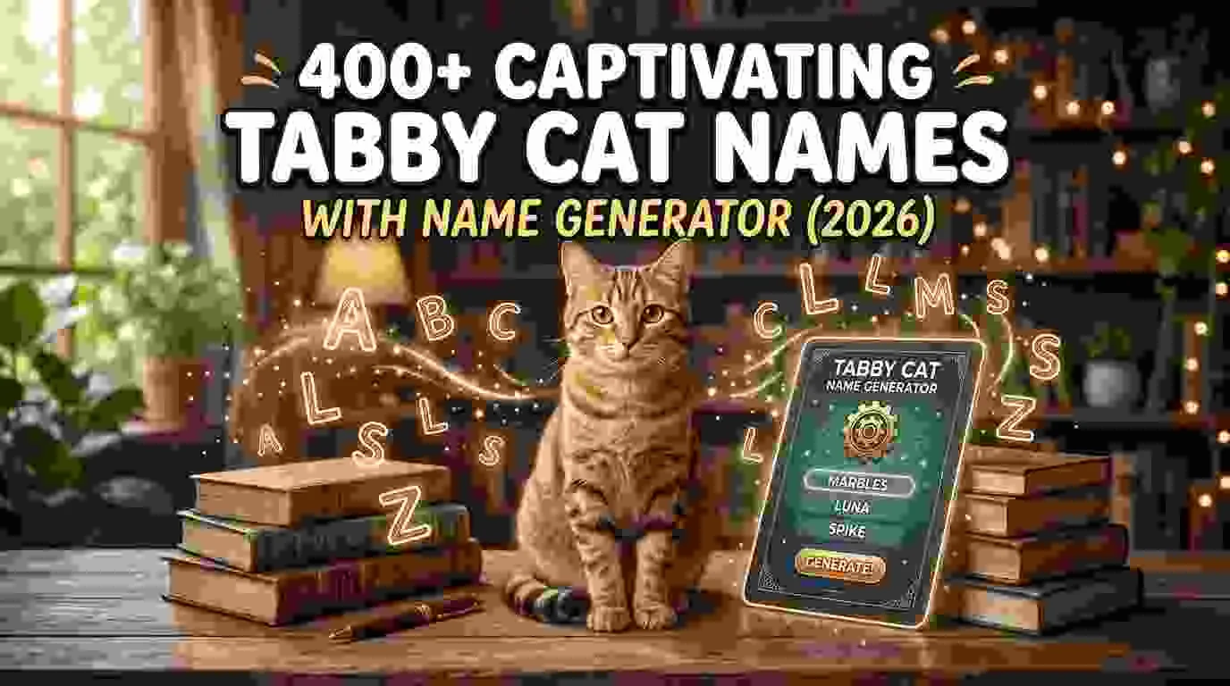 Captivating Tabby Cat Names With Name Generator