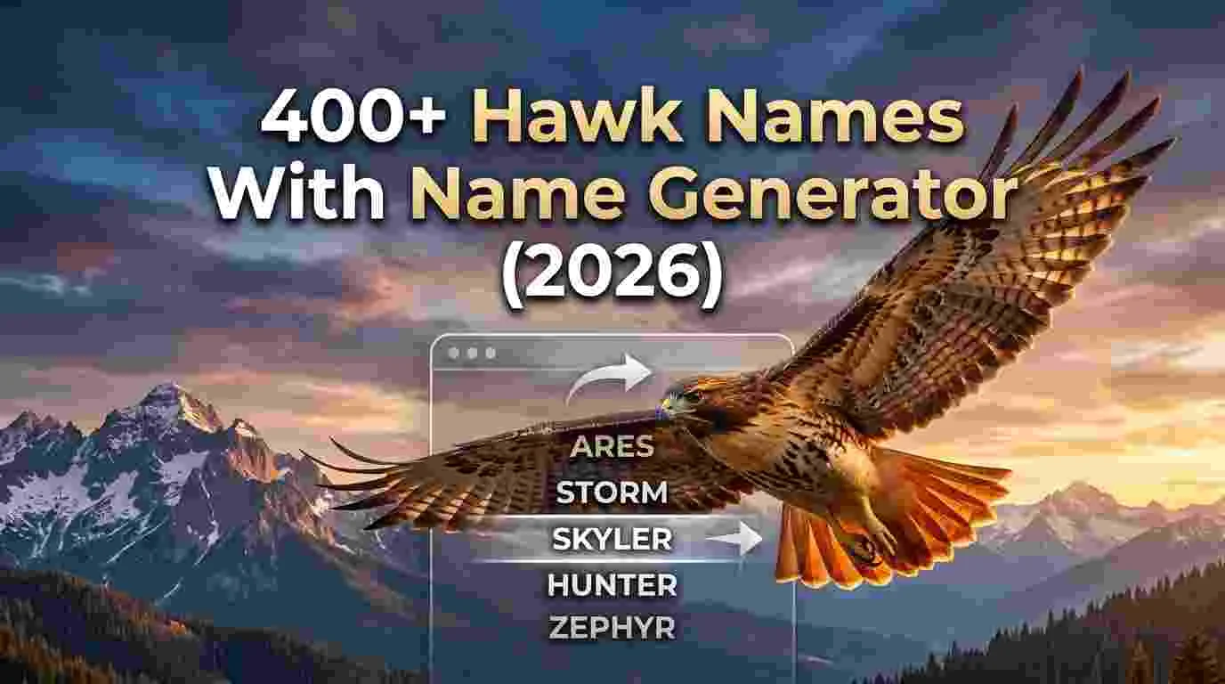 Hawk Names With Name Generator
