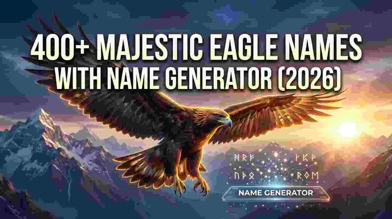Majestic Eagle Names With Name Generator